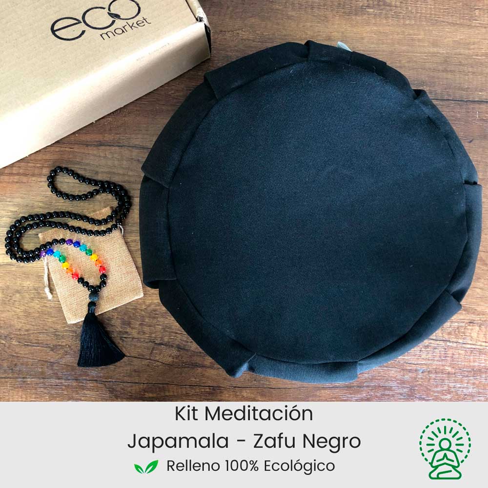 Kit para meditar Negro