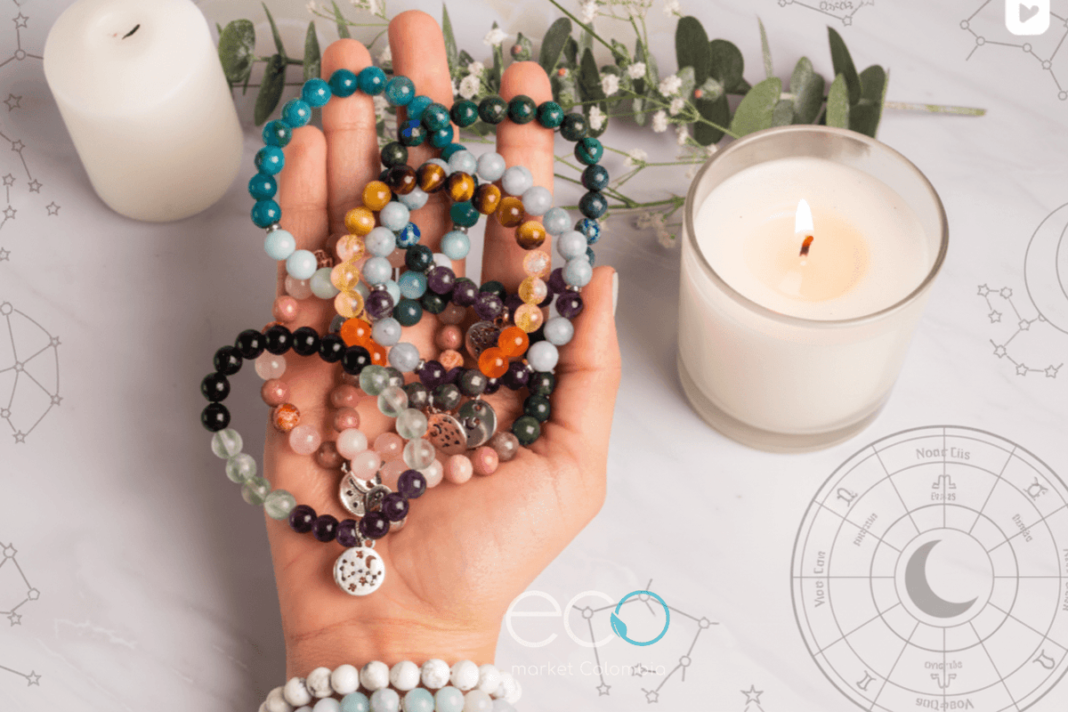 Pulseras elaboradas con Piedras Naturales