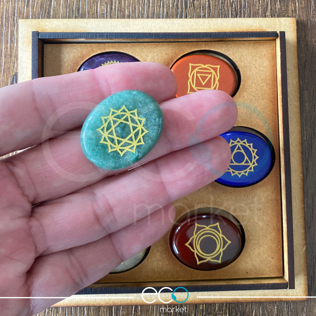Piedras naturales 7 Chakras