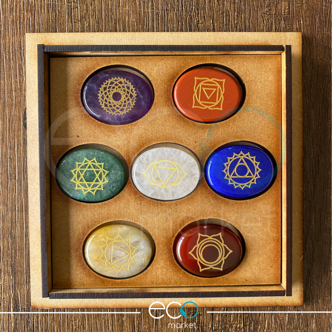 Piedras naturales 7 Chakras