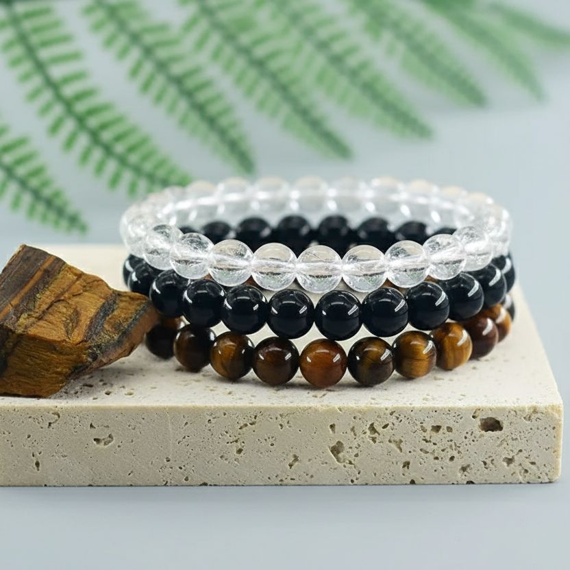 Set 3 Pulseras Protección Energética
