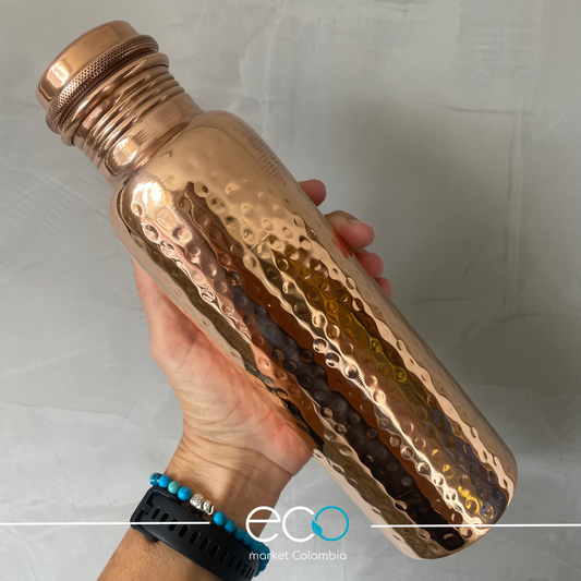 Botella Ayurveda en Cobre Puro