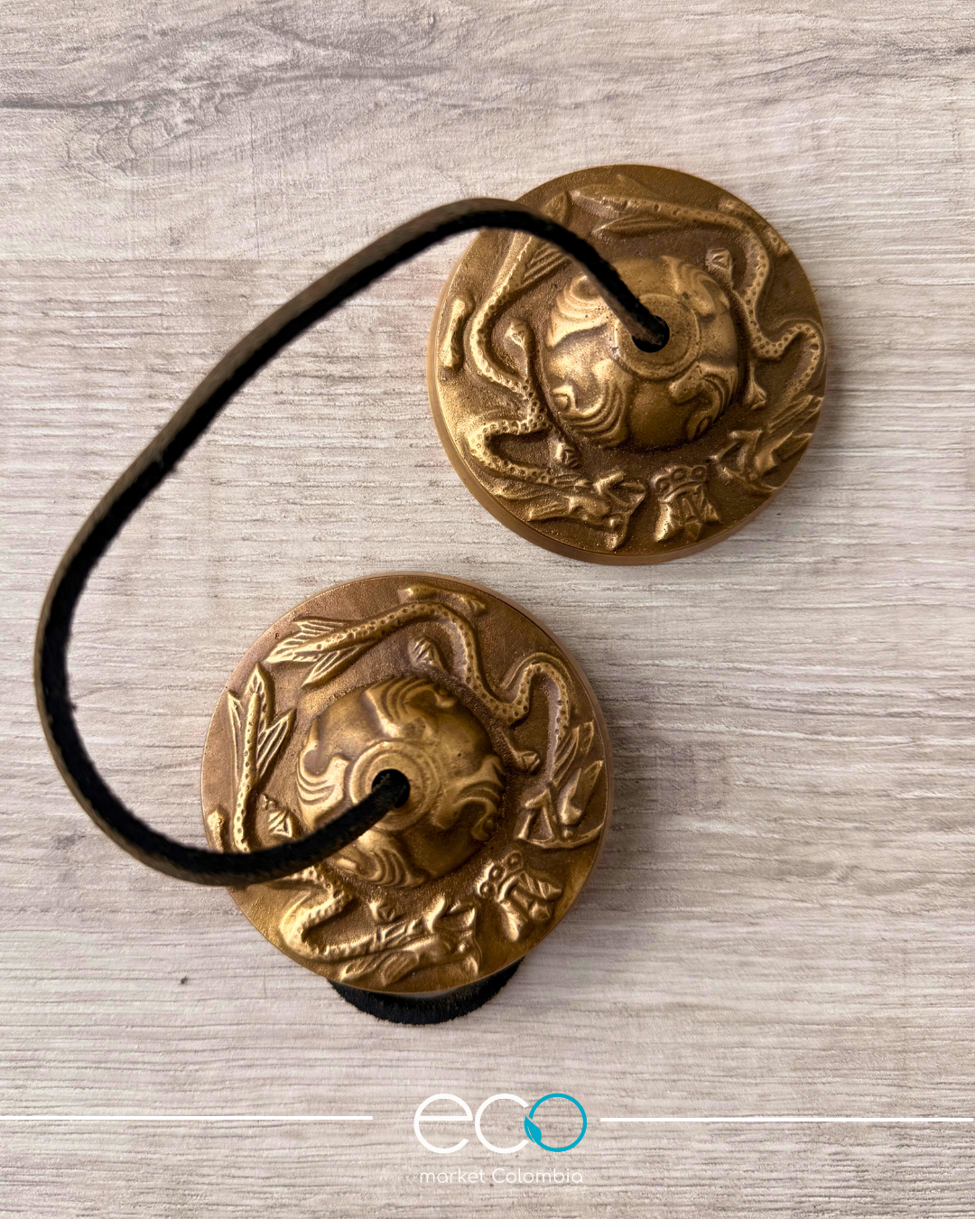 Campanas Tibetanas Tingshas Naga