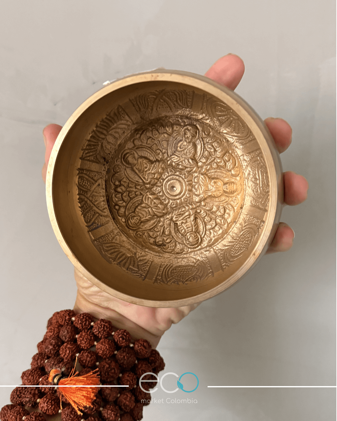 Cuenco Tibetano Nota Mi Chakra Plexo I 11 cm