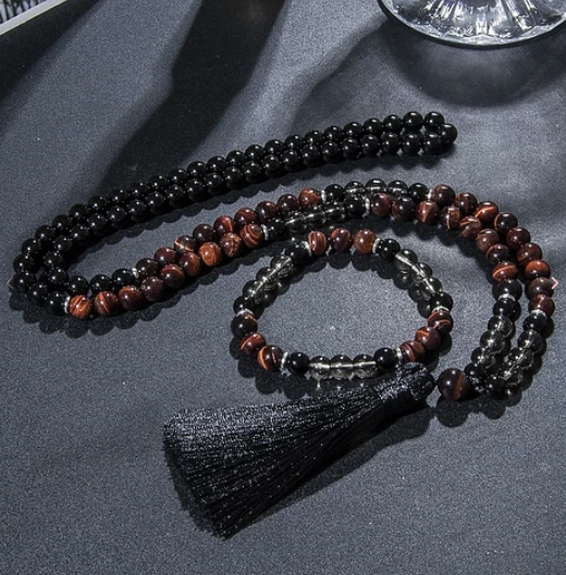 Set Japamala onix 