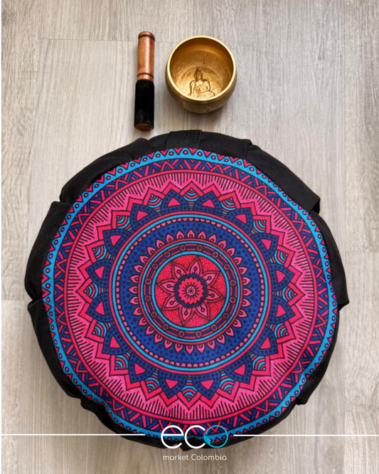 Kit para Meditar Cojín Mandala Unión