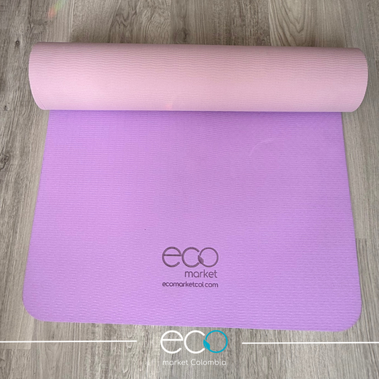 Mat Colchoneta Yoga Violeta TPE 6 mm