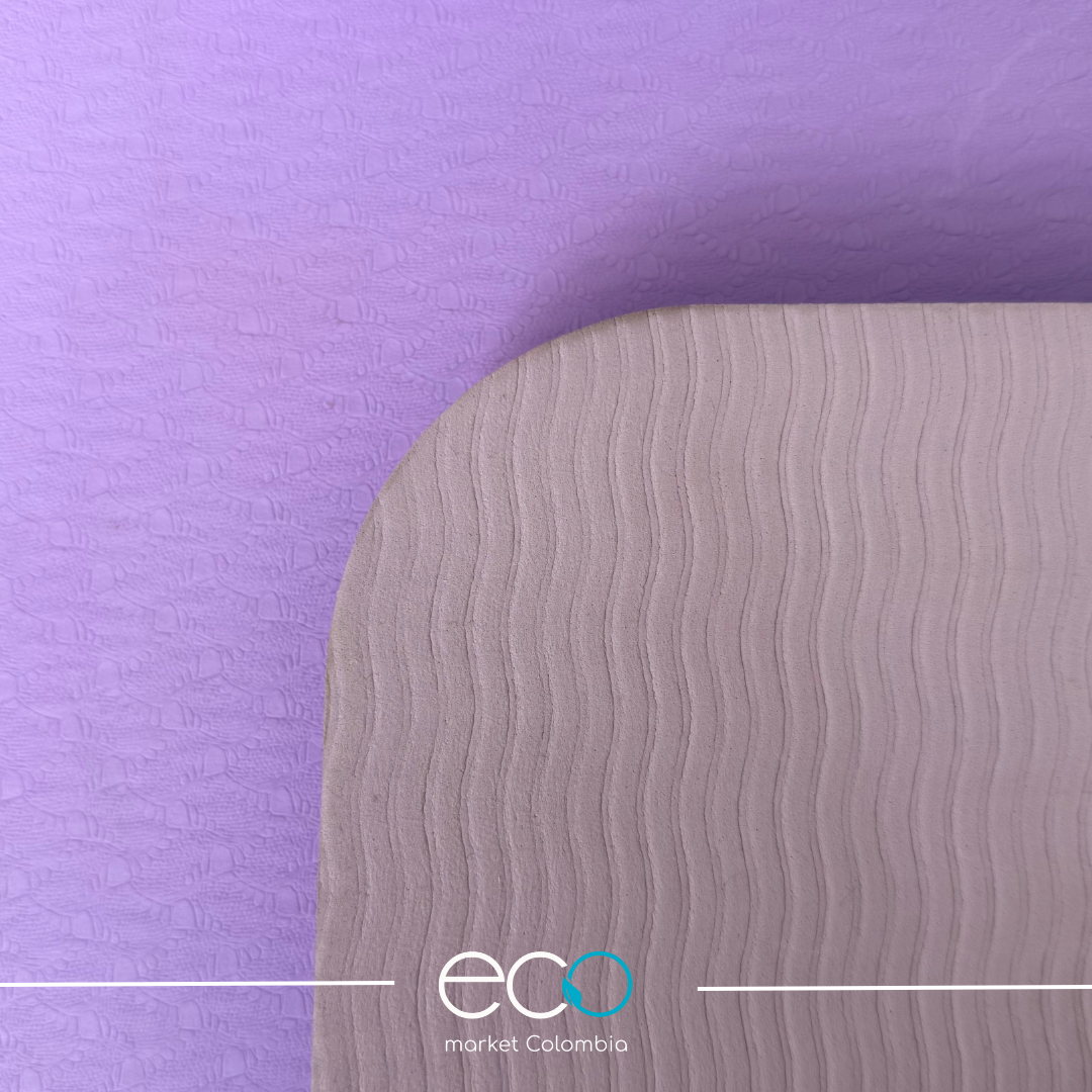 Mat Colchoneta Yoga Violeta TPE 6 mm