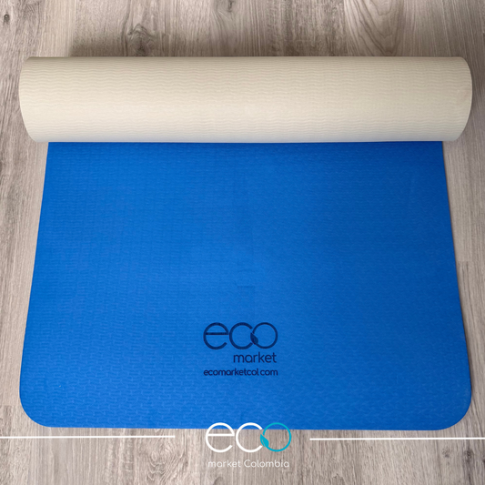Colchoneta para Yoga azul