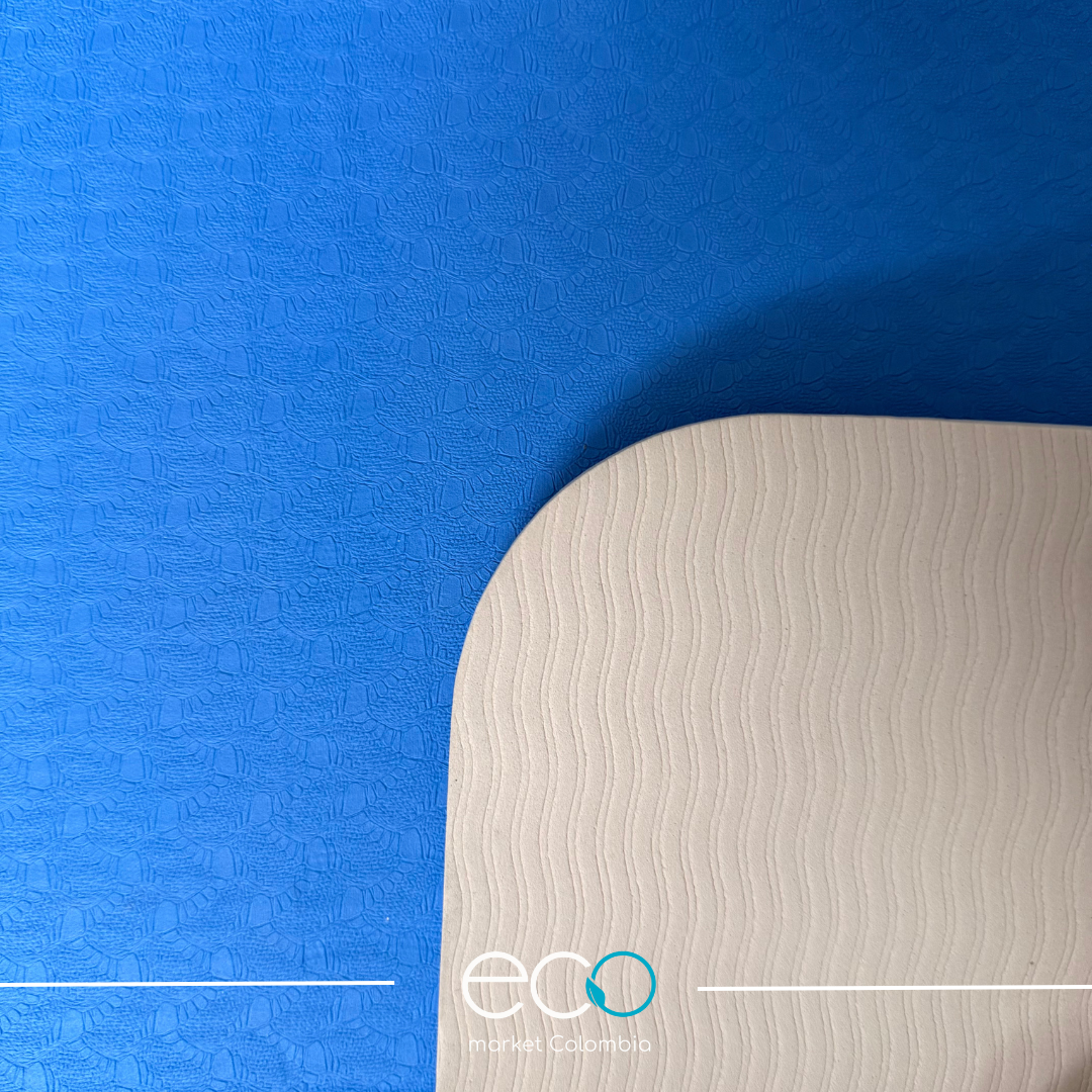 Colchoneta para Yoga azul