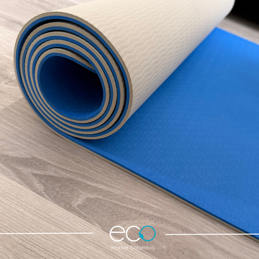 Colchoneta para Yoga azul