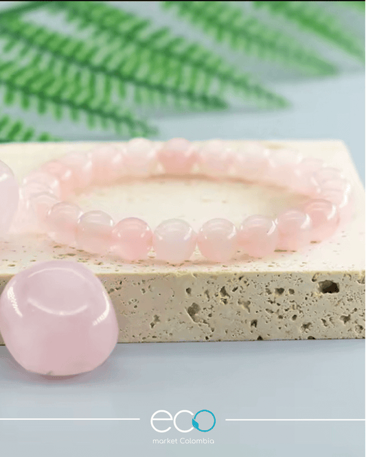 Pulsera Cuarzo Rosa