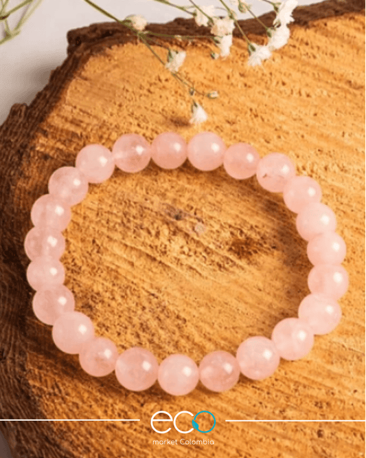 Pulsera Cuarzo Rosa