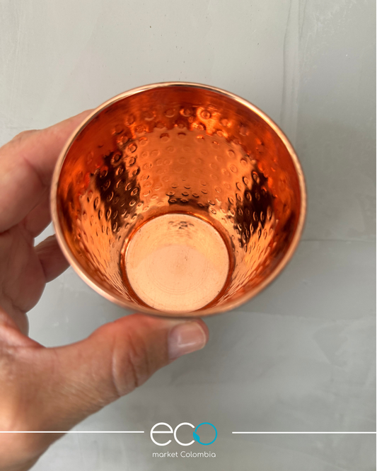 Vaso de Cobre puro 250 ml Ayurveda