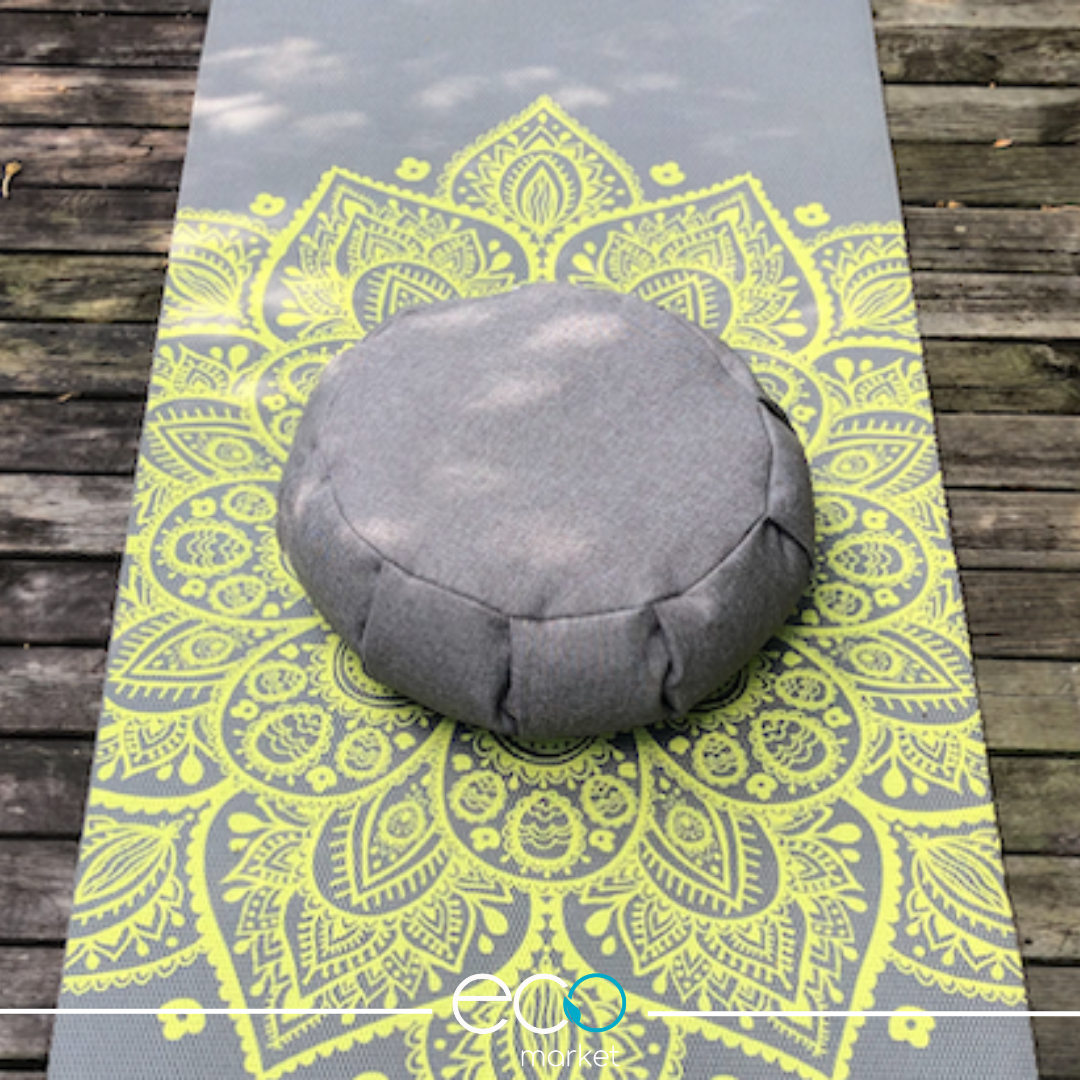 Cojín para meditar Ecológico uni color