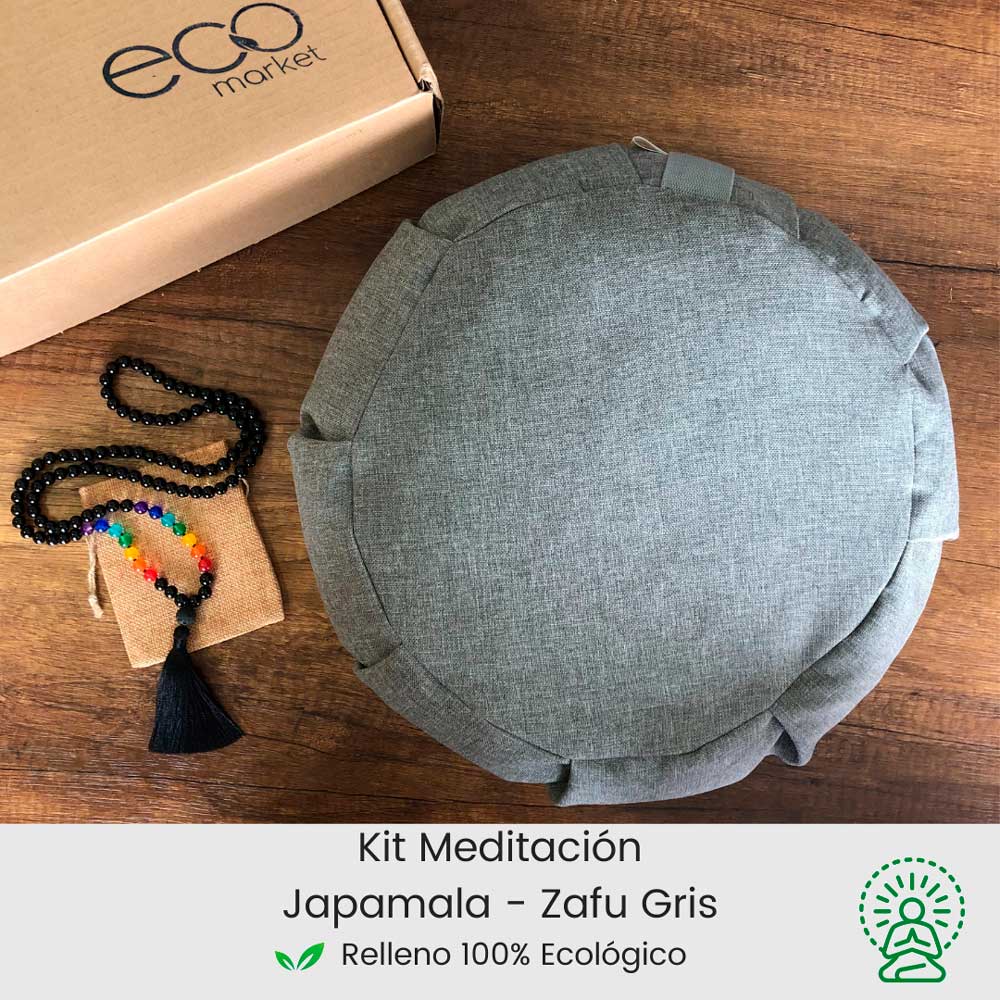 Kit para meditar gris