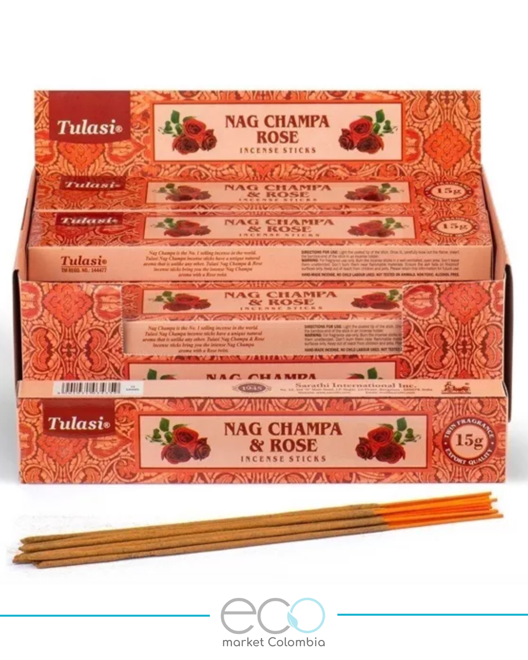 Varitas de Incienso Rosas