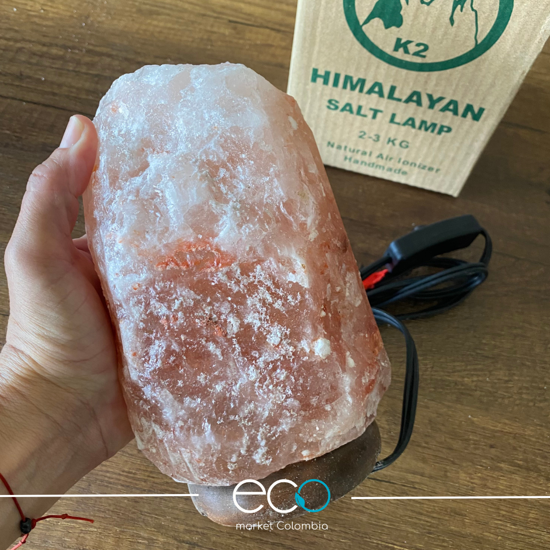 Lampara de sal del Himalaya Roca 3 kilos