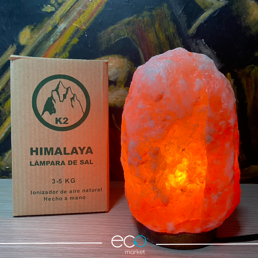 Lampara de sal del Himalaya Roca 3 kilos