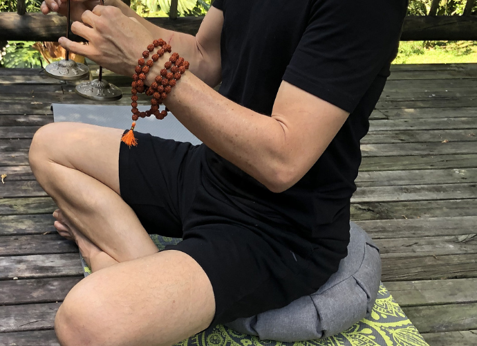 Cojín Zafu Mandala Alas 