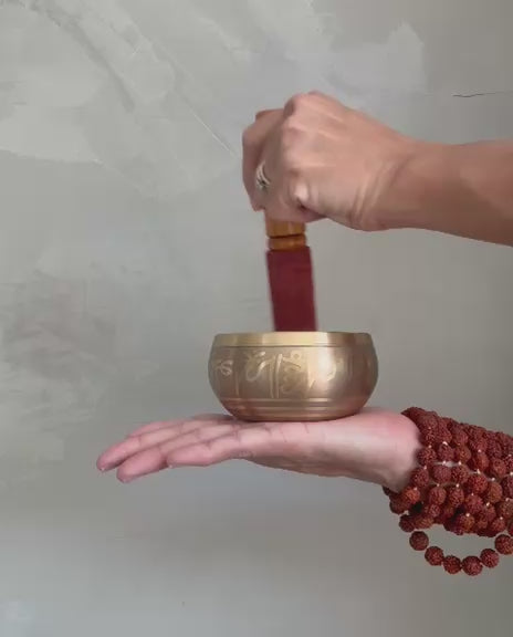 Cuenco Tibetano para meditar 10 cm 
