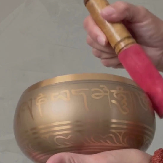 Cuenco Tibetano Para meditar 15 cm 