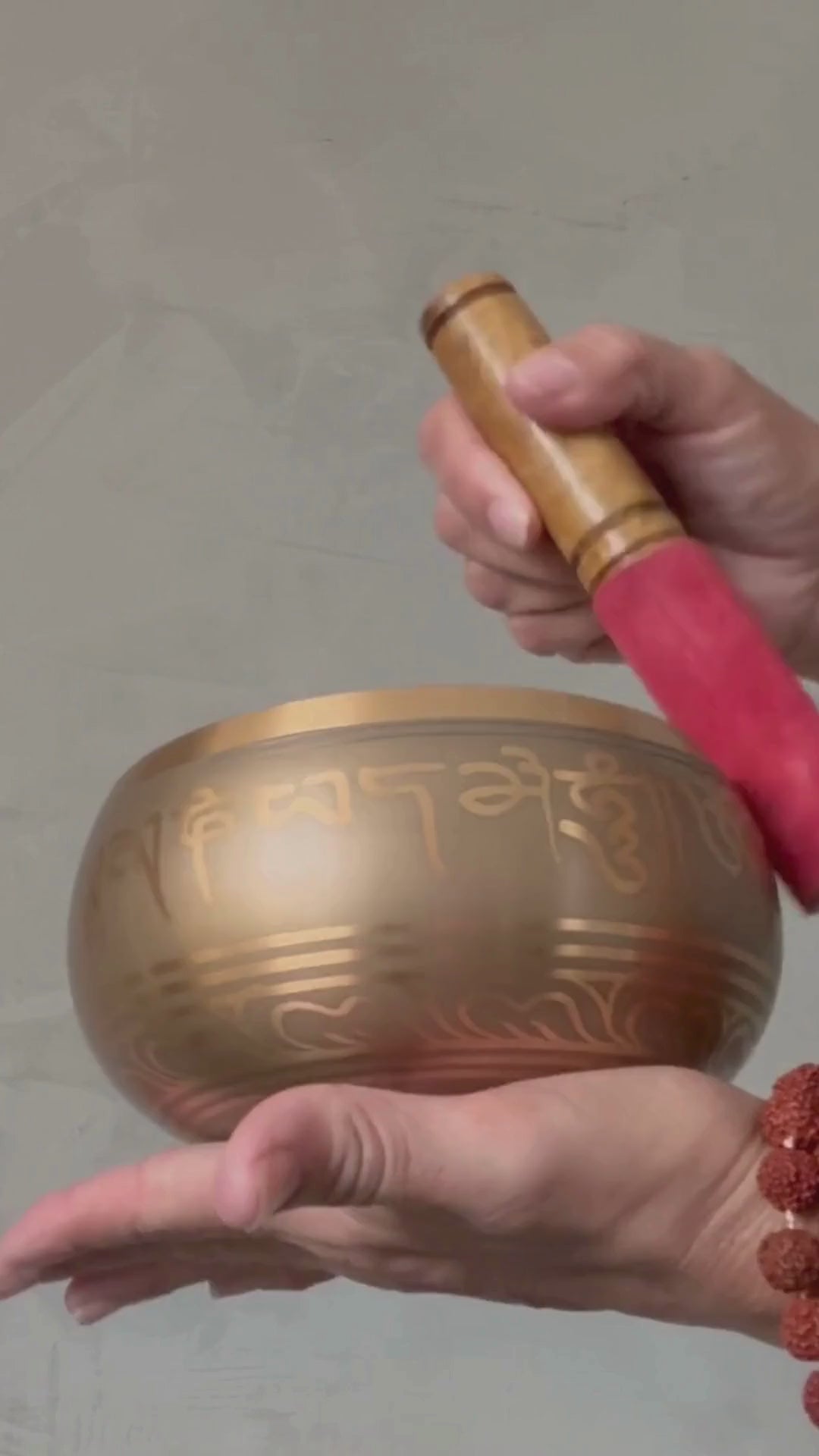Cuenco Tibetano Para meditar 15 cm 